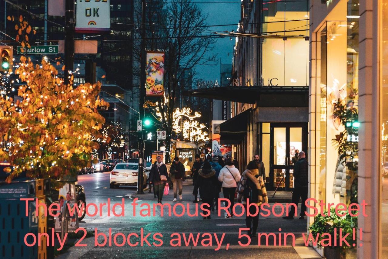 Best Location Downtown Chic Suites Vancouver Exterior foto